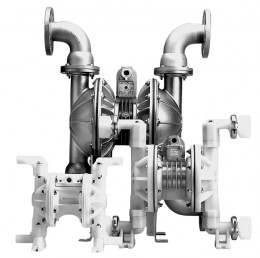 Versa Matic Diaphragm pumps with separated manifolds