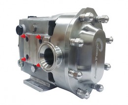 Rotary lobe pumps