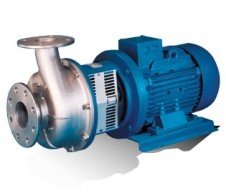 RS pump series with recessed impeller